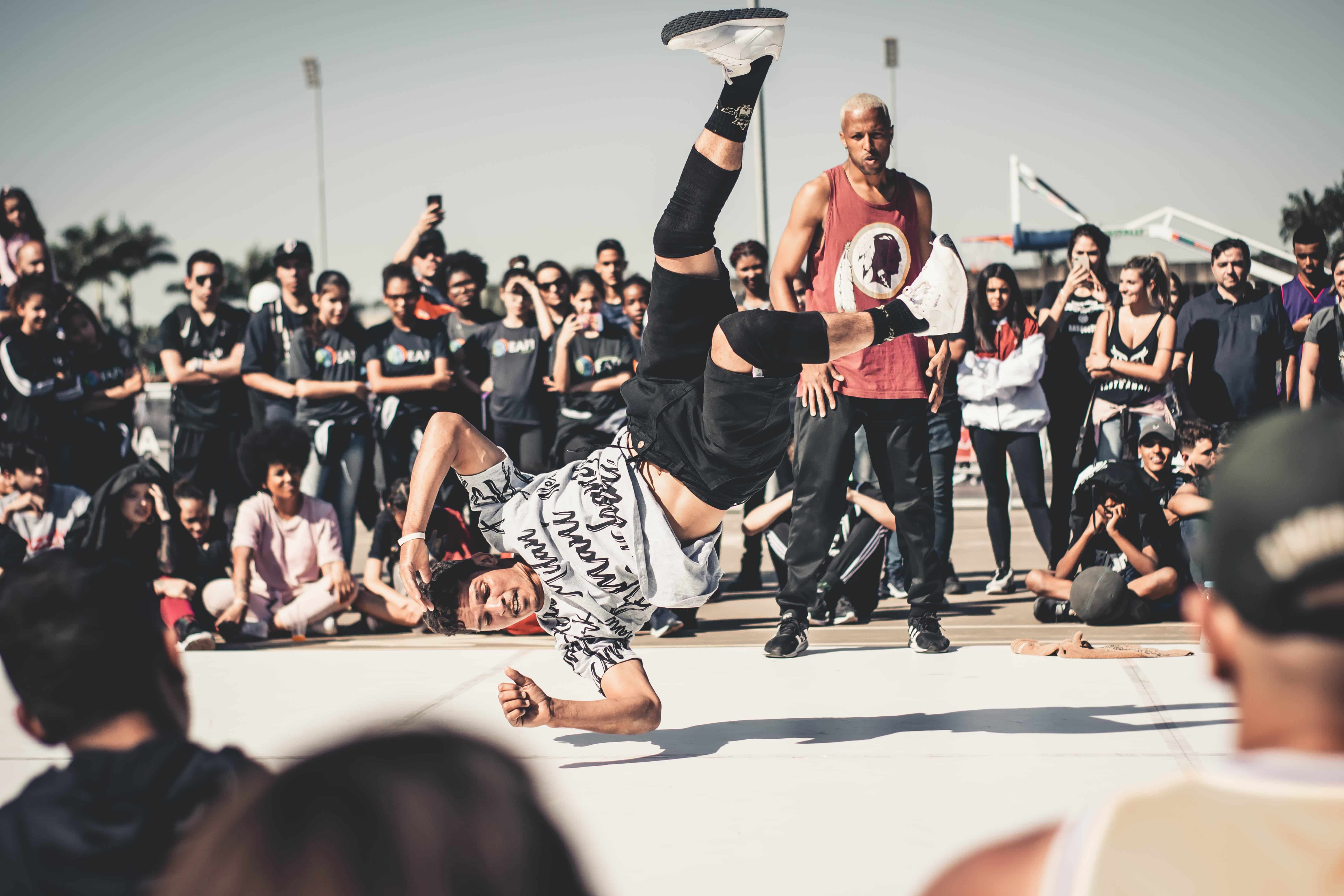 breakdancing LinkedIn Media