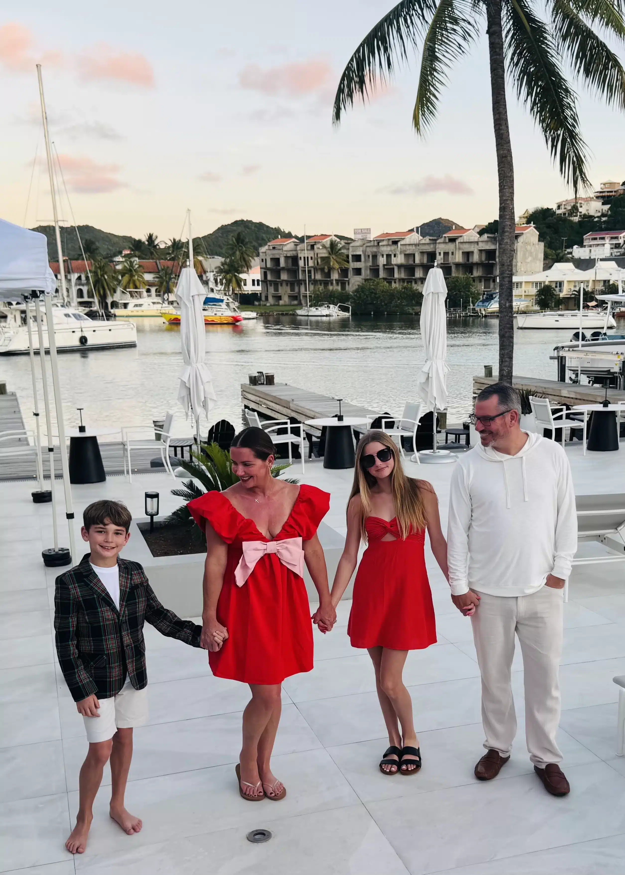 Jerry Macnamara with his family